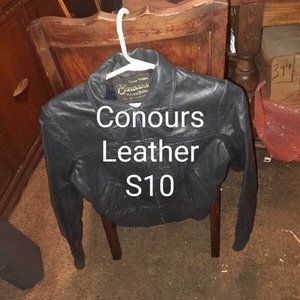 Conours Leather Jacket Womens Size S10